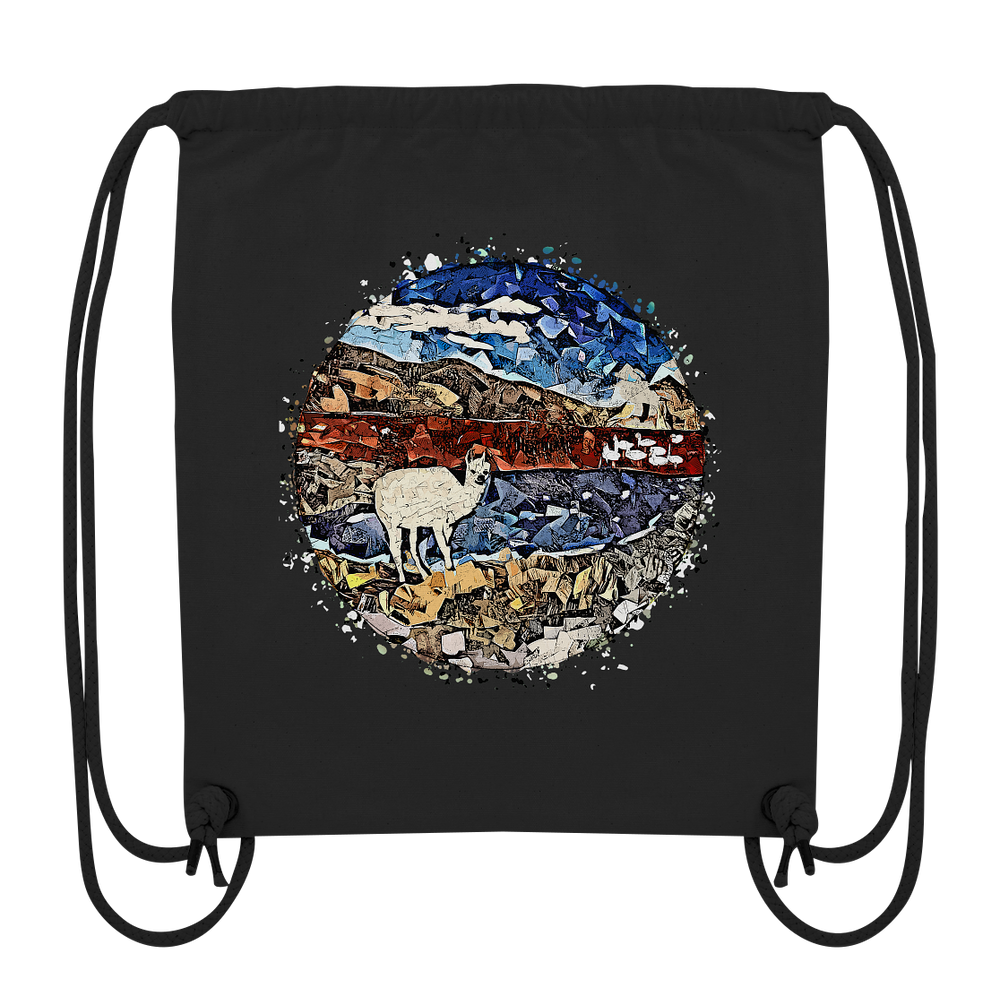 Bolsa de gimnasio Laguna Colorada - Orgánica (80% algodón reciclado, varios colores)