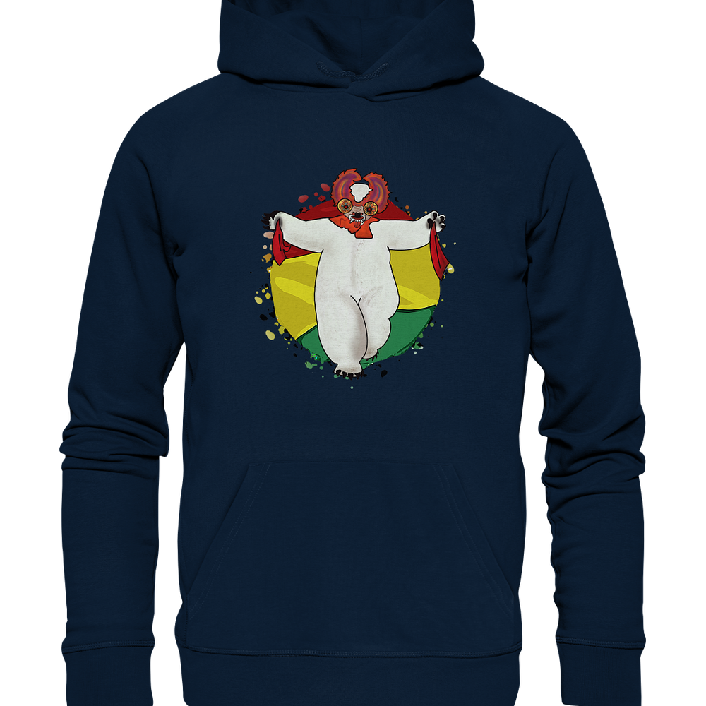 
                      
                        Kapuzenpullover Oso Diablada - Organic Hoodie (Bio-Baumwolle, diverse Farben)
                      
                    