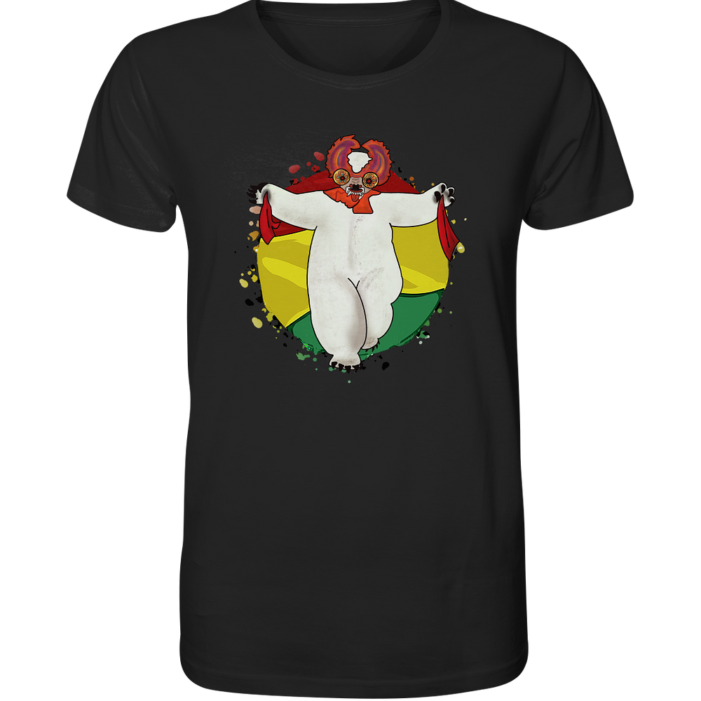 Camiseta Oso Diablada - Camisa orgánica (100% algodón orgánico, varios colores)