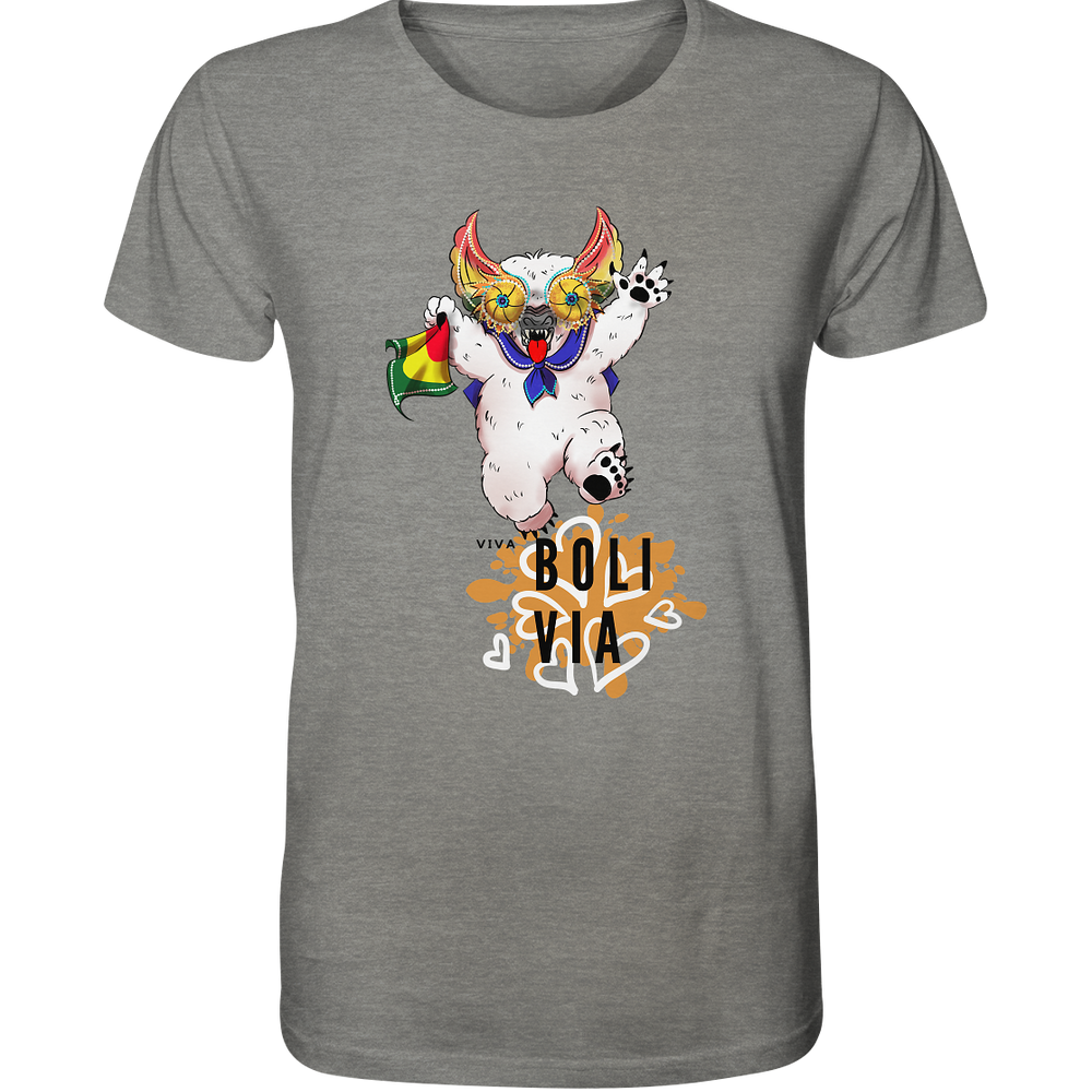 
                      
                        Camiseta Oso Diablada - Camiseta Orgánica (100% algodón orgánico, varios colores)
                      
                    