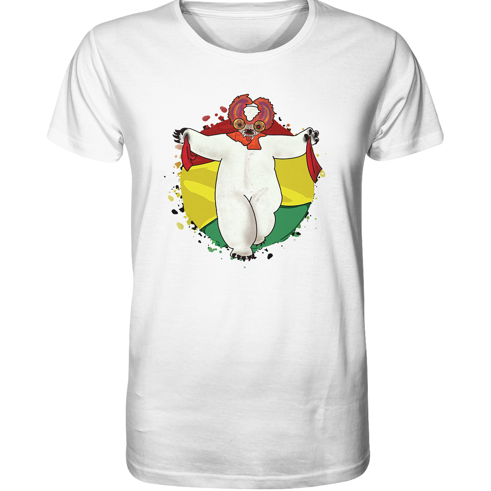 Camiseta Oso Diablada - Camisa orgánica (100% algodón orgánico, varios colores)