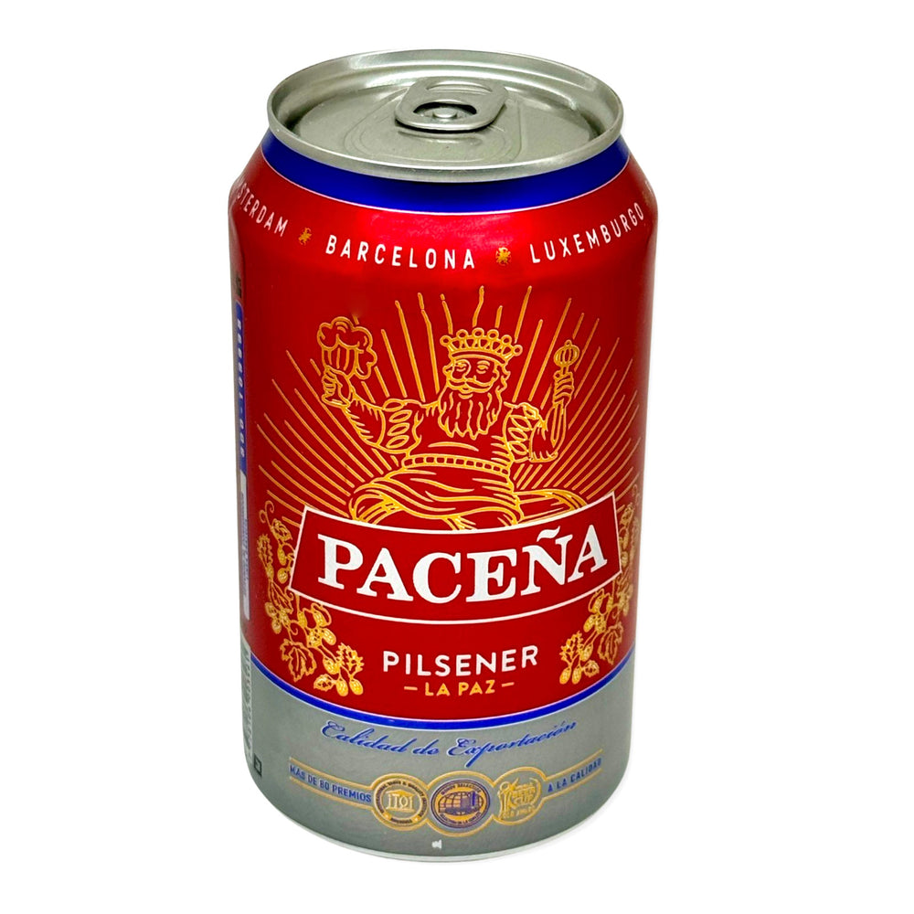 Cerveza Paceña Silber Dose Vorne