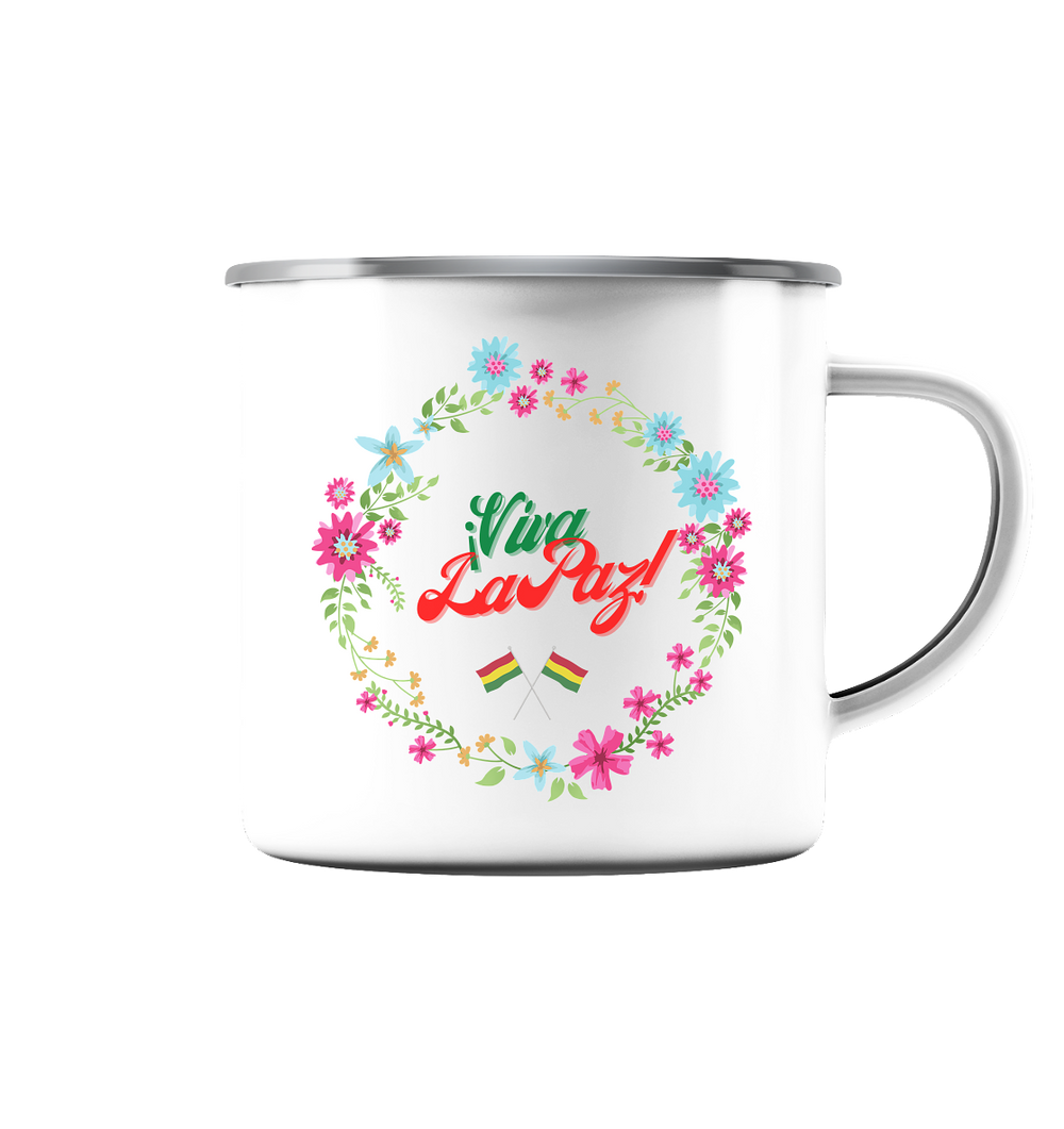 La Paz Mug (Enamel) - Enamel Mug