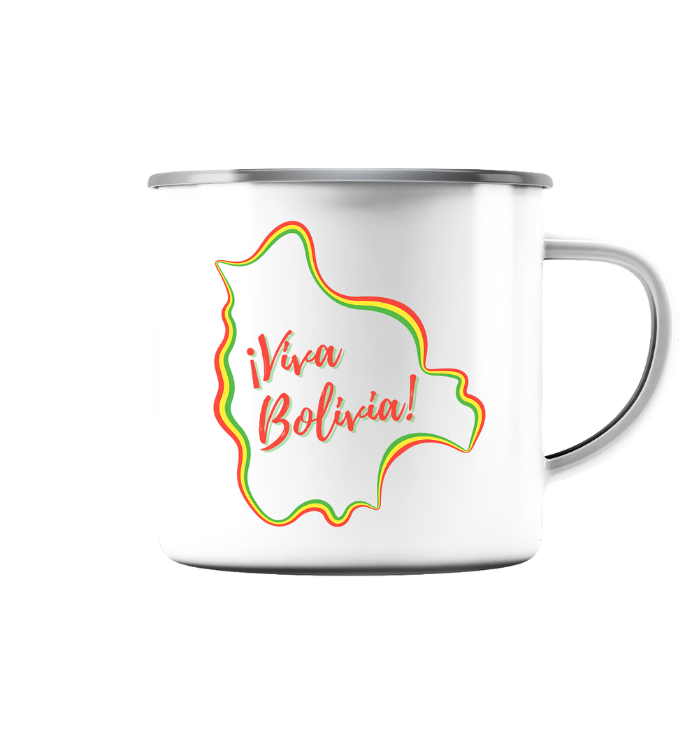 Mug Bolivia (Enamel) - Enamel Mug