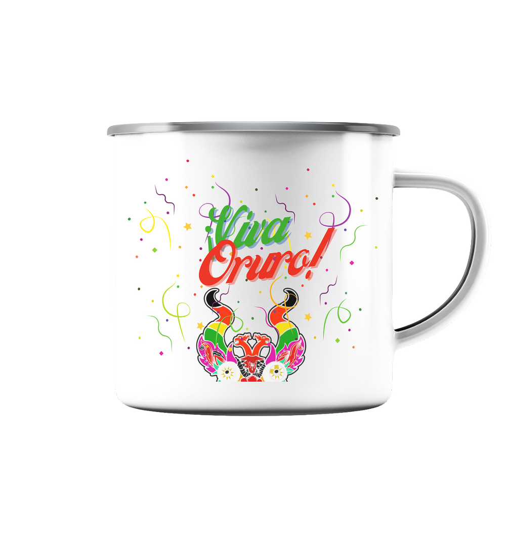 Oruro Mug (Enamel) - Enamel Mug