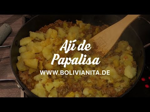 Video zur Zubereitung von Ají de Papalisa