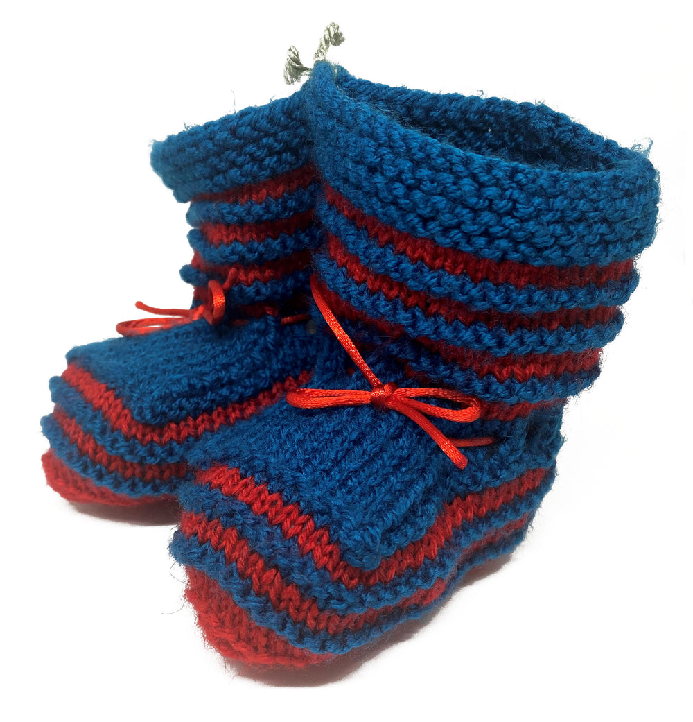 Polkos – Baby socks from Bolivia (various colors, handmade)