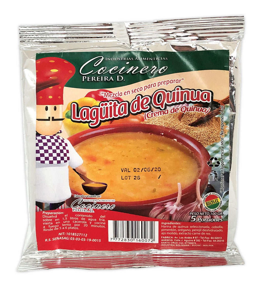 Lagüita de Quinua Quinuacremesuppe